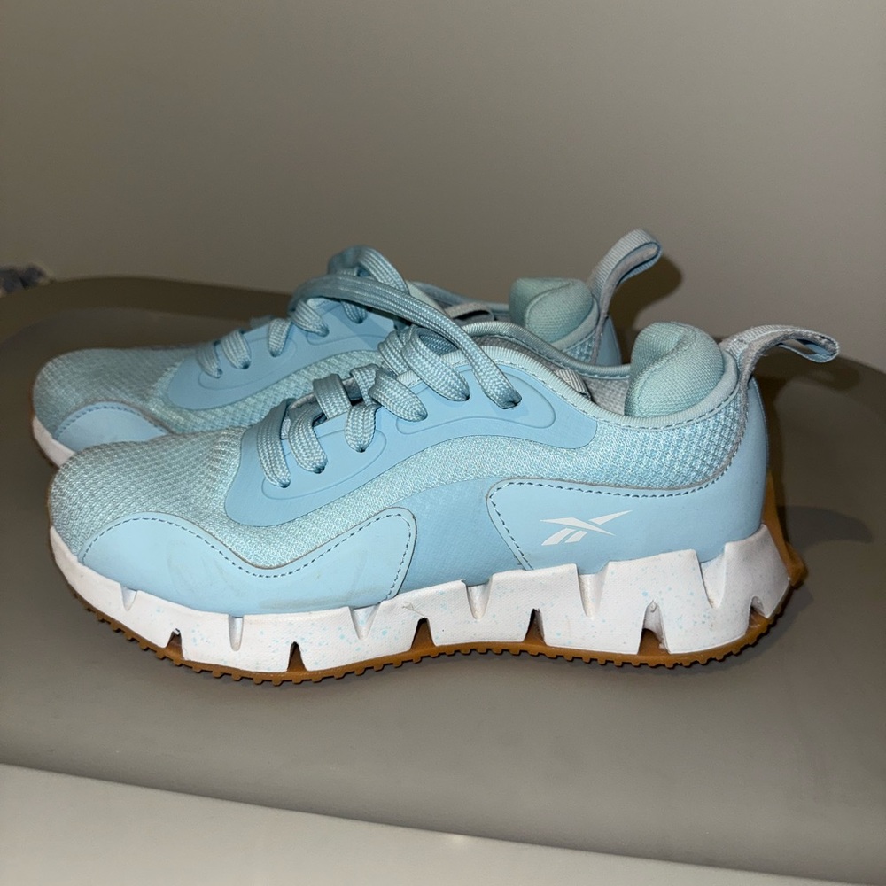 Reebok Blue and White Sneakers Modern Design